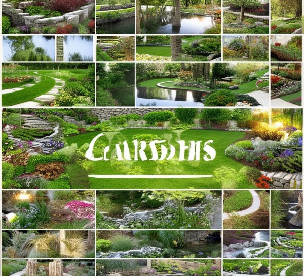 园林规划广告词全集及图片集