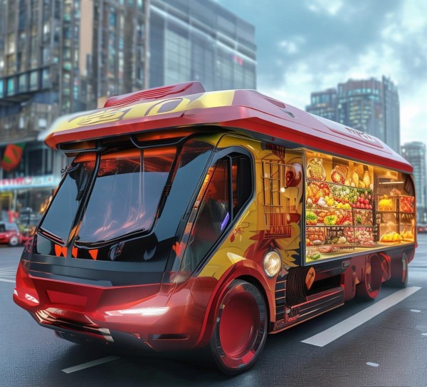 广告车改烧烤车，终结烧烤车，开启新纪元