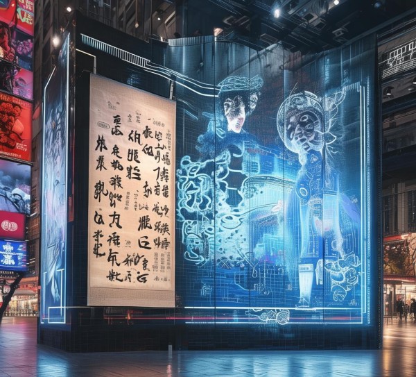 墙纸广告,科技与传统结合的现代宣传新范式