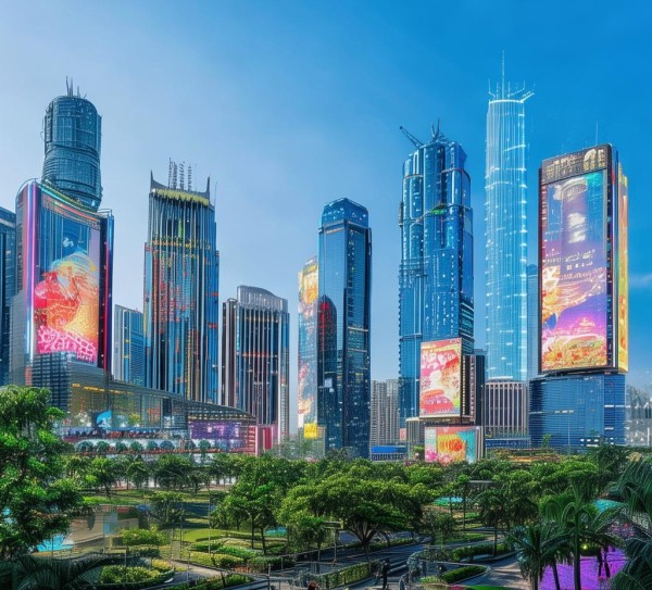 海南高新区的视觉盛宴，宣传广告公司助力城市魅力