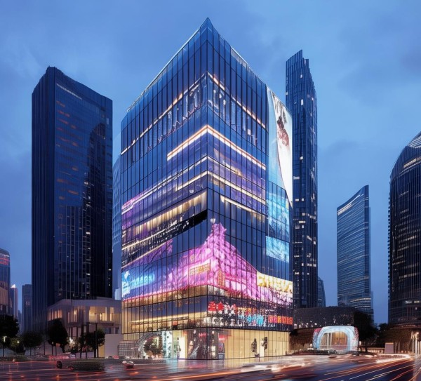 上海广告展览规划馆设计,现代都市新地标