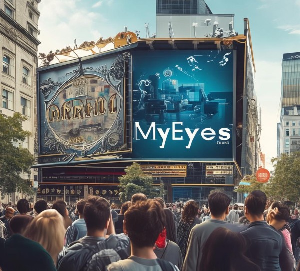 给顾客宣传广告的案例，从巴ello到MyEyes