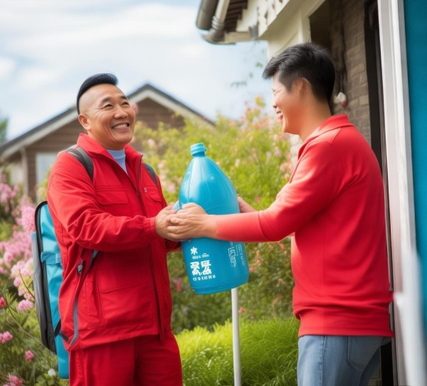 免费送水上门,惊喜在其中!