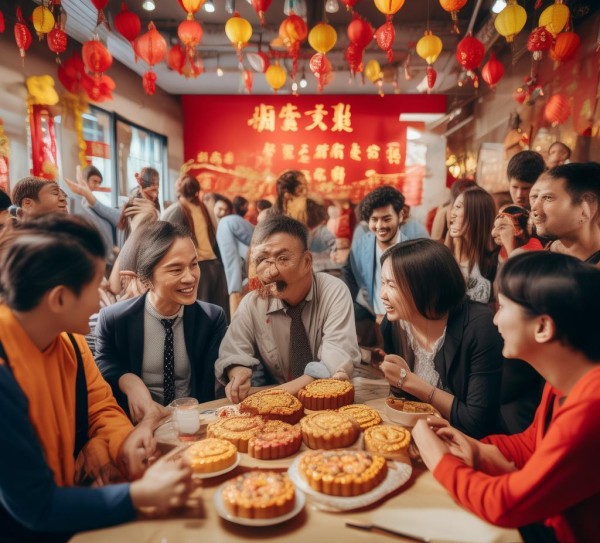 广告公司中秋宣传，创意与温情并存