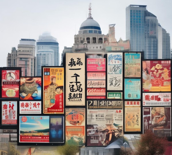 从广告设计到城市记忆,探讨上海公园广告的演变与意义