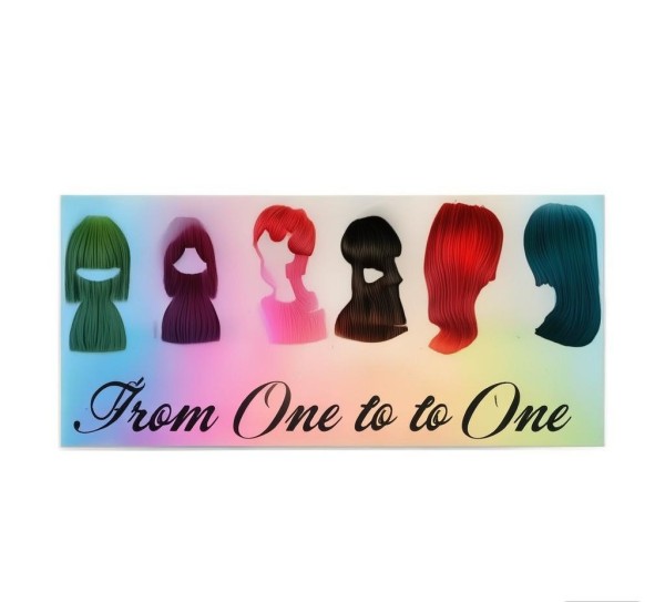 美发店门头广告宣传案例，One to One专业服务之品牌形象提升