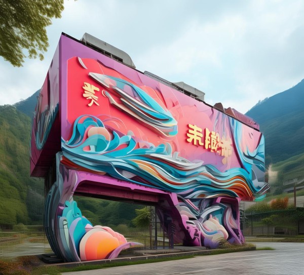 绩溪，户外广告设计的创新与实践