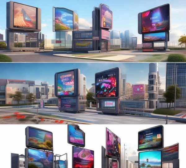 广告牌市场规划设计图集,构建品牌传播网络。