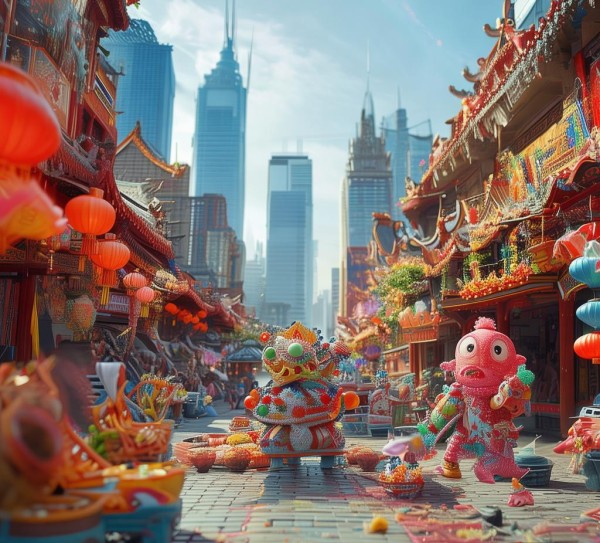 北京动画广告,画上一幅今天!