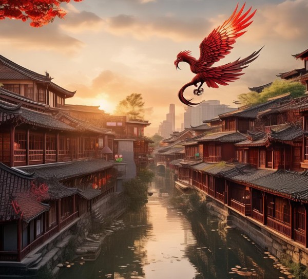 凤凰古城，风水与文明的融合与传承