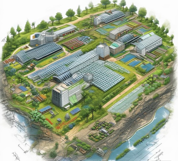 农场基地广告规划图纸，助力农场发展新路径
