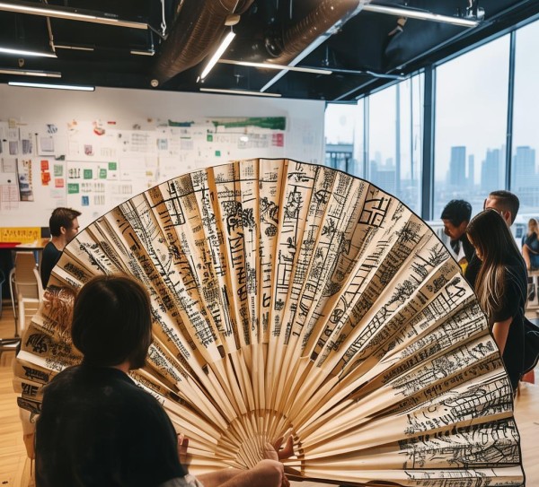 广告公司，扇子艺术背后的启示