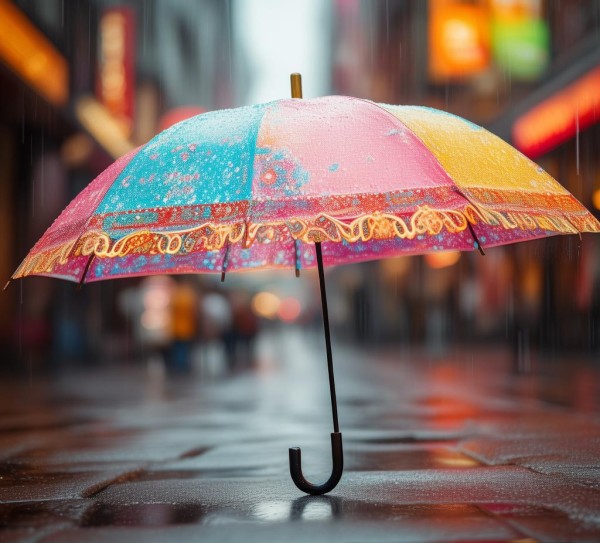 雨伞广告，传递温暖的视觉语言