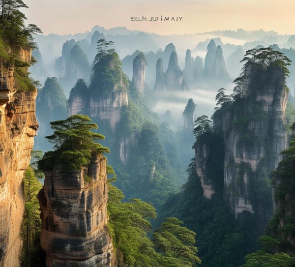 张家界旅游的宣传广告案例,独特的自然与文化