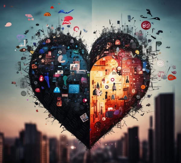 社交媒体广告无法真正触达用户的真实 hearts,原因在于信息过载和快节奏的影响。