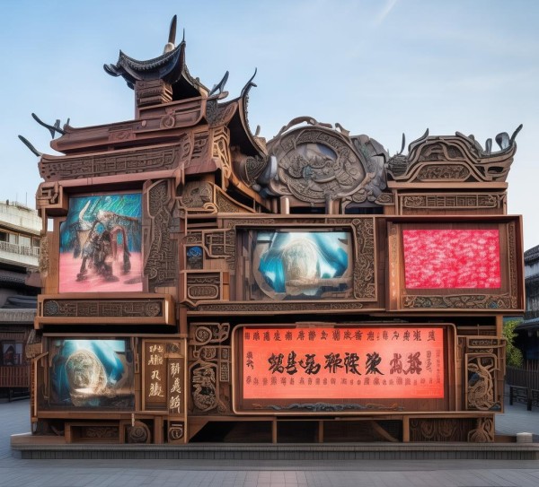 淮阳广告栏分布规划设计，从传统到创新的融合艺术