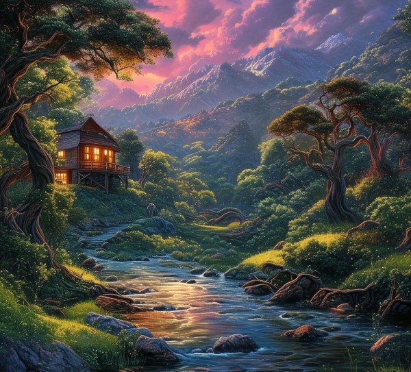 景观之美,静居之约中的视觉密码