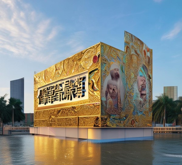 钱塘,广告的金碧辉煌