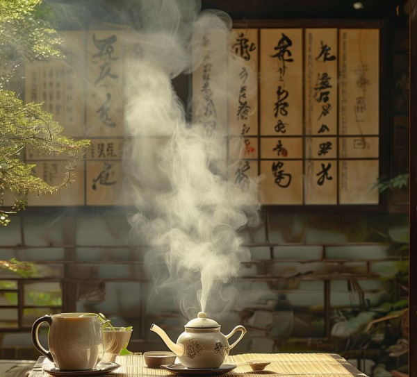 茶香四溢,广告如诗