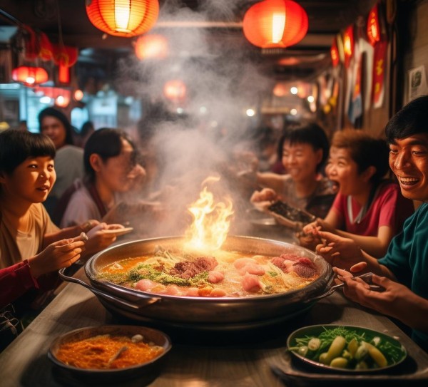 火锅，舌尖上的幸福，味蕾的满足