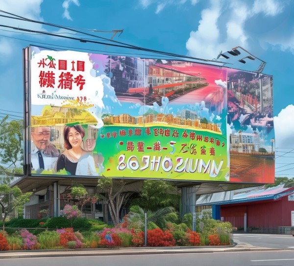 美图广告公司位于平定县人民路中段