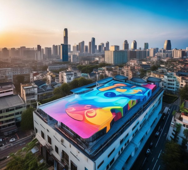 杭州楼顶广告规划,城市活力的创新与绽放