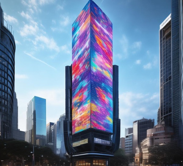 城市落地广告牌,打造数字化时代城市的视觉中枢