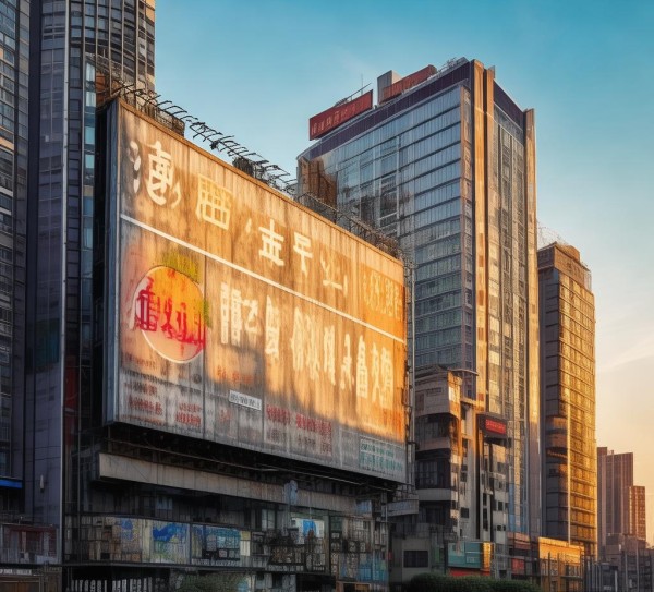 广告背后的见证者，永城市的见证者