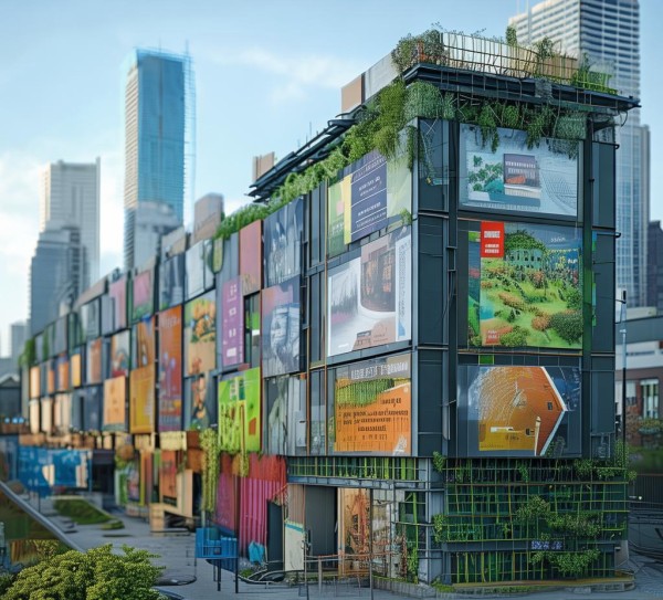 工地围墙广告规划图,城市文明的视觉见证