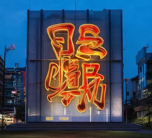 承德发光广告字，文化与现代融合的典范