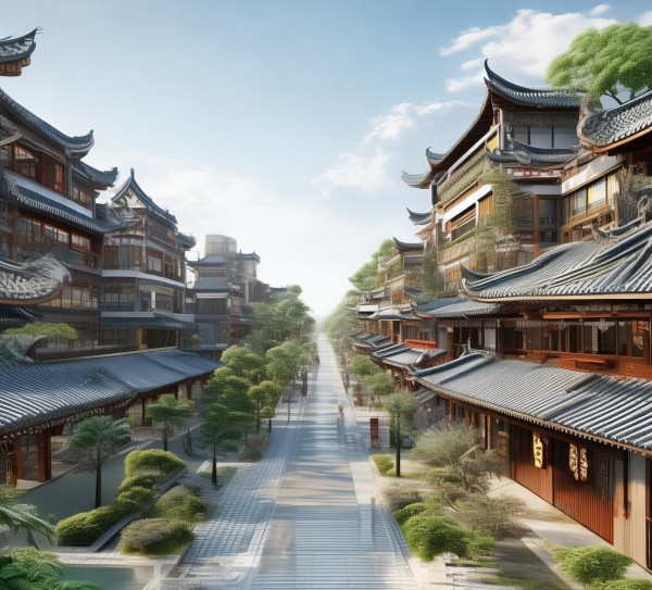 广告设计 | 现代与传统融合广告设计 | 金华社区 | 宣传 | 互动体验