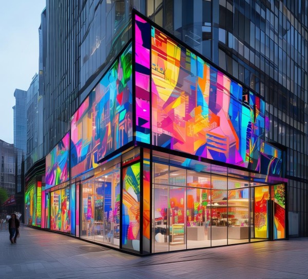 设计师的创意与空间优化，如何让广告店成为城市的靓丽风景