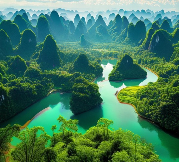 阳朔，vibrant的视觉世界，专业的广告服务