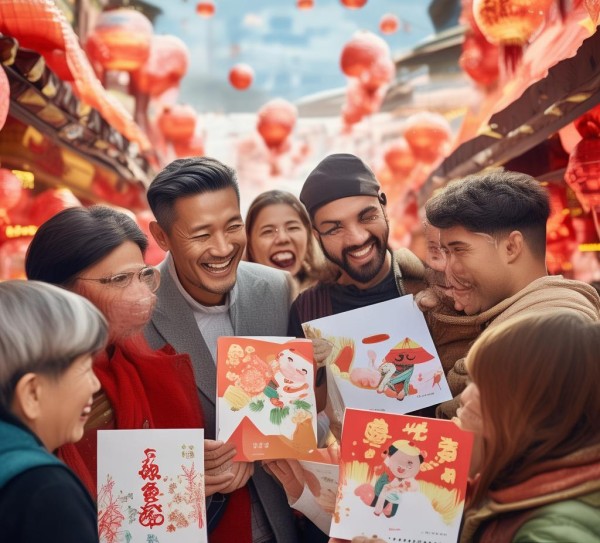 拜年广告公司宣传语,传递祝福,传递爱