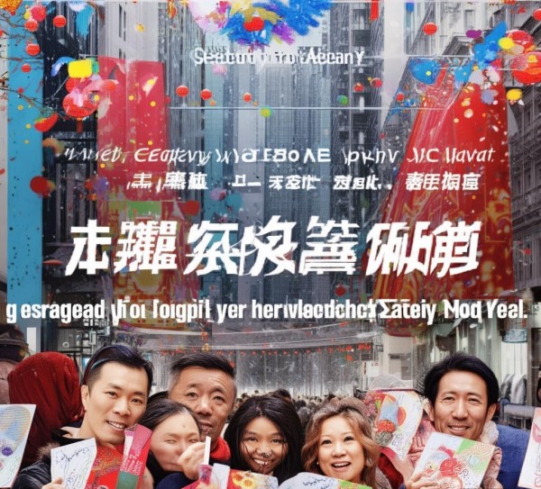 新年祝福,广告公司打印新年宣传,传递温暖与希望!