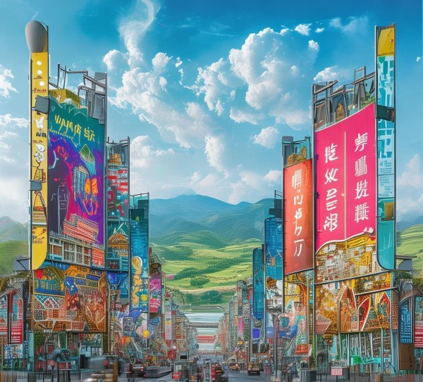 深度宣传，宽城县的广告艺术