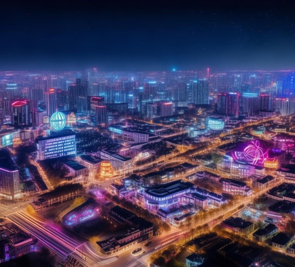 无锡广告灯光设计规划图,城市文化绽放的璀璨映照