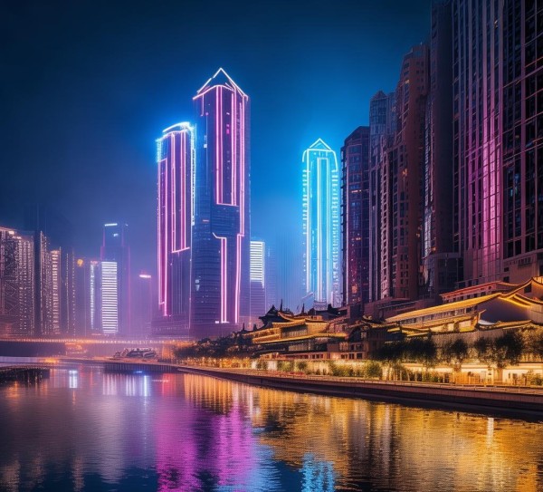 重庆，灯光与城市，设计与未来
