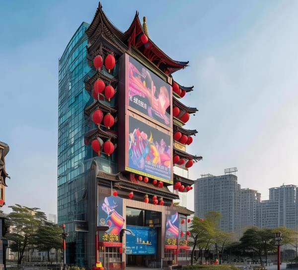 江西的广告牌,从传统到现代的融合