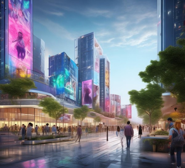 城市设计与广告规划，一个融合的未来城市
