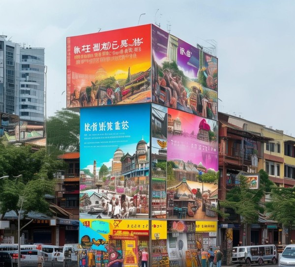 在江西,广告牌是连接城市与游客的桥梁
