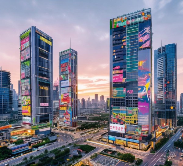 Exploring the Striking Adsigns in Caiyin City:The Future of City Development and Urban Planning