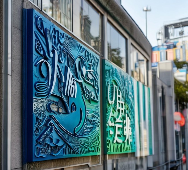 视觉品牌,浮雕广告中的专业与创意