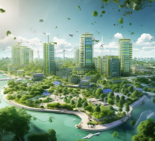 数字时代下的绿色智慧社区，构建未来社区的精神图景