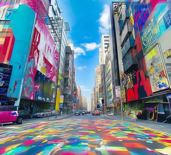 道路两侧广告规划设计，城市空间的视觉盛宴