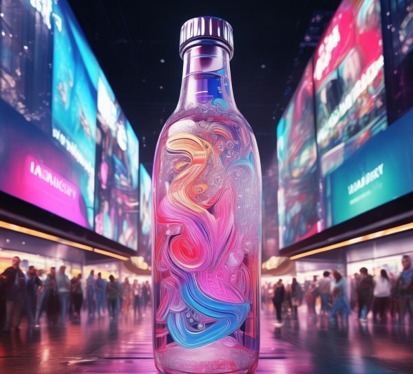 饮料广告公司宣传图片的创意与设计