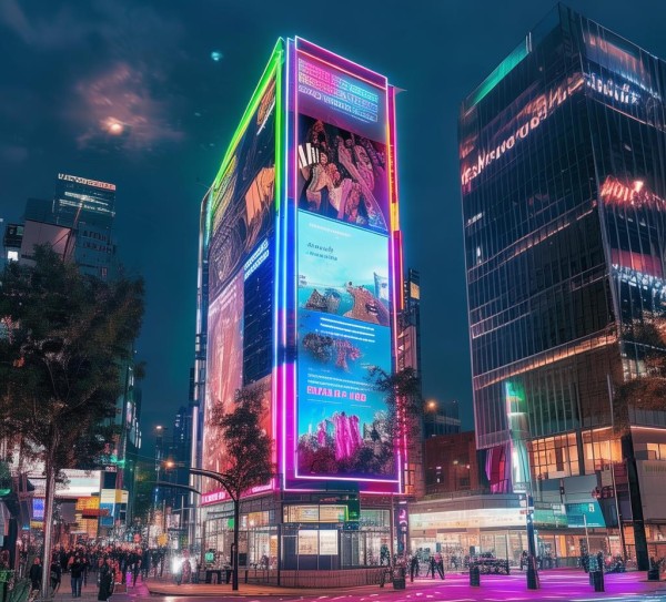 城市中的宣传，市中区的广告案例分析
