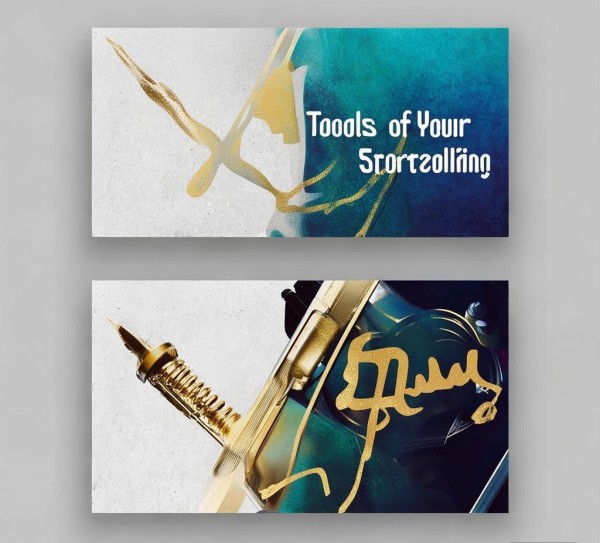 传媒广告公司名片宣传语，Tools of Your Storytelling