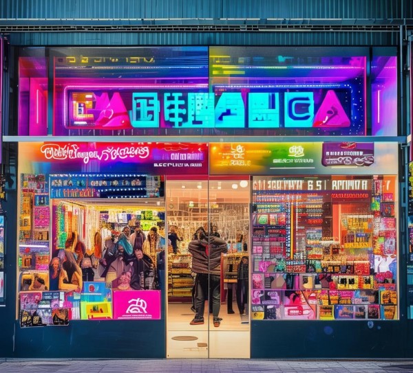 广告店案例宣传图片模板
