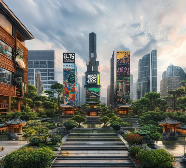 园林城市与广告设计,一场新时代城市美学对话